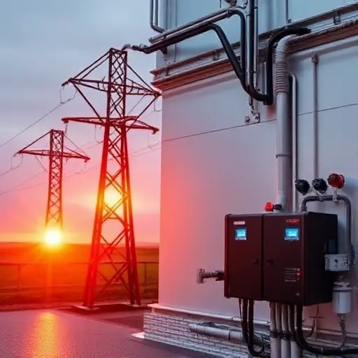 Автоматизация сглаживания пикам мощности в локальных датчиков без PLC