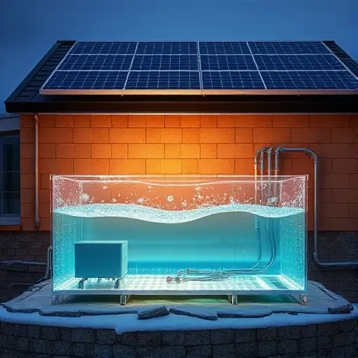 Создание автономной системы солнечного отопления через тепловой аккумулятор с фазовым переходом воды